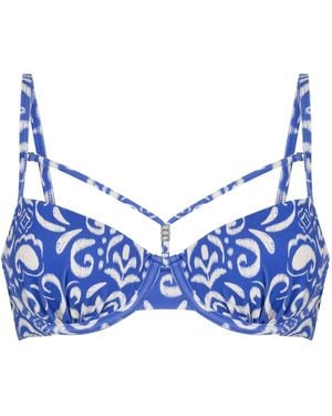 Hunkemöller Cancun Bikini Top - Blue