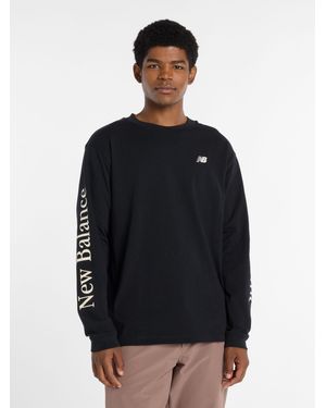 New Balance Athletics Classic Long Sleeve T-Shirt - Black