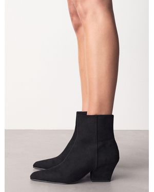 Next Standard Fit Forever Comfort Pointed Toe Ankle Boots - White