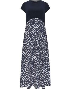 M Com Spot Printed 2 - Blue