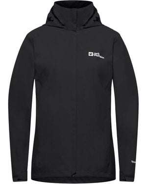 Jack Wolfskin Trailtime 2L Waterproof Jacket - Black