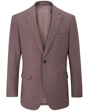 Skopes Slim Fit Tailored Fit Lucien Suit Jacket - Purple