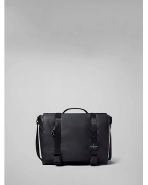 Calvin Klein Water Repellent Messenger Bag - Black