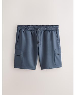 Next Jersey 7 Inch Cargo Shorts - Blue