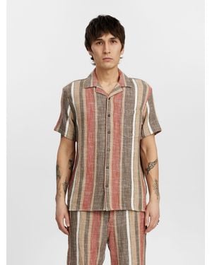 Anerkjendt Akjan Structured 100% Cotton Shorts - Multicolour