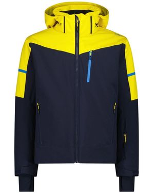 CMP Zip Hood Ski Jacket - Blue