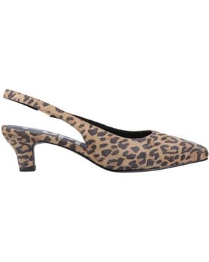 Hush Puppies Nahla Kitten Heel Shoes - Metallic