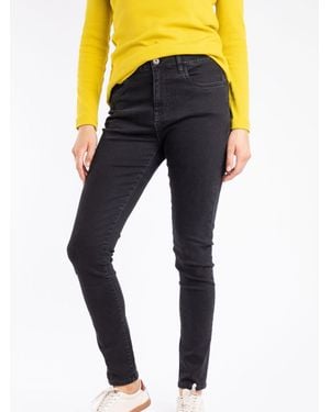 Weird Fish Gerrie Mid-Rise Slim Leg Jeans - Blue