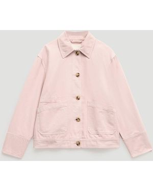 Hush Avril Cotton Utility Barn Jacket - Pink