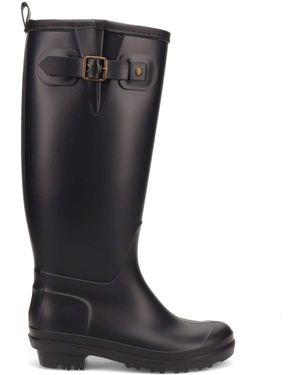 Pavers Warm Lined Wellingtons Boots - Black