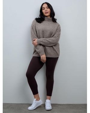 Live Unlimited Petite Jersey Leggings - Gray