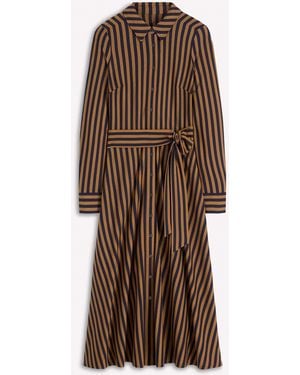Boden Marcia Jersey Shirt Dress - Brown