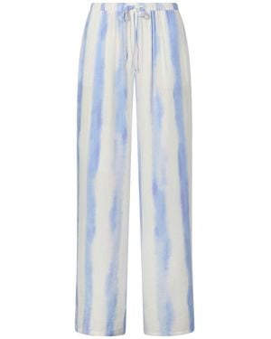 TOG24 Christina Wide Leg Lightweight Pants - Blue