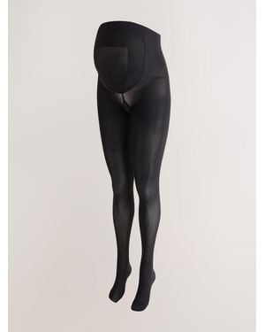 Next 3D 40 Denier Opaque Maternity Tights - Black