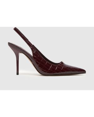 schuh Sade Pumps Mit Fersenriemen - Braun
