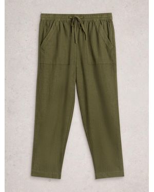 White Stuff Elle Blend Trousers - Green