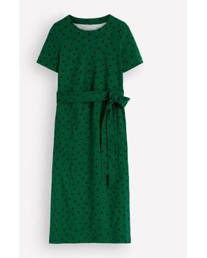 Boden T-Shirt Jersey Midi Dress - Green