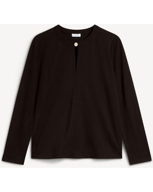 Hobbs Janey Ponte Tunic - Black