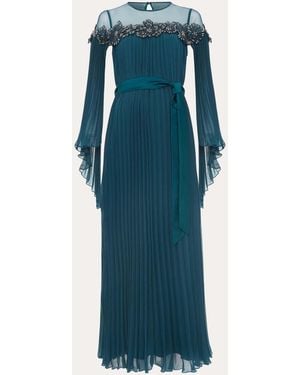 Phase Eight Mavery Beaded Dress - Blue