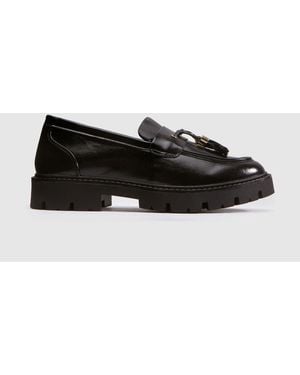 schuh Livvy Tassel Loafers - Black