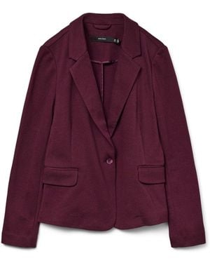 Vero Moda Vero Moda Fitted Blazer - Purple