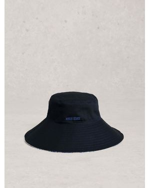 White Stuff Stuff Reversible Bucket Hat - Blue