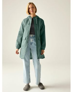 Regatta Brindel Waterproof Pack It Jacket - Green
