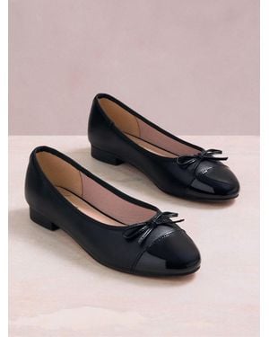 Lipsy Wide Fit Toecap Ballerinas - Blue
