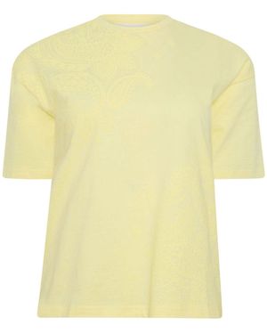 PixieGirl Petite Puff Paisley Short Sleeve T-Shirt - Pink