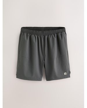Next 7 Inch Active Gym Sports Shorts - Black