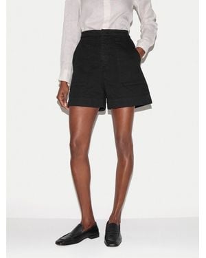 Jigsaw Denim Patch Pocket Shorts - Black