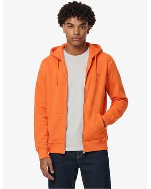 Superdry Essential Sdco Logo Zip Hoodie - Orange