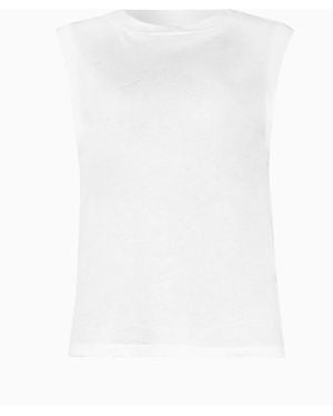 AllSaints Allsaints Imogen Tanktop Aus 100 Baumwollemittel - Weiß