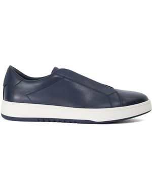 Dune Standard Fit Troys Wide Fit Sneakers - Blue