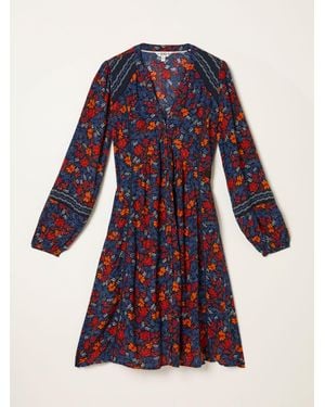 FatFace Fatface Steph Petite Dress - Red