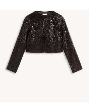 Hobbs Anika Embellished Jacket - Black