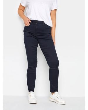 M Com Lift And Shape Slim Jeans - Blue