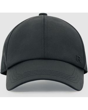Reiss Logo-Embroidered Baseball Cap - Black