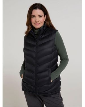 Mountain Warehouse Seasons Faux Fur Lined Gilet - Black