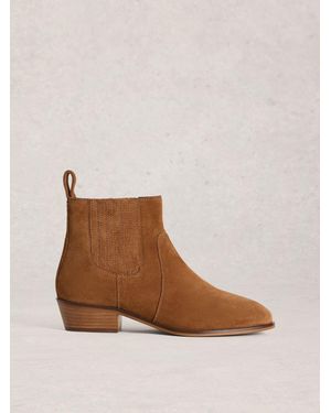 White Stuff Stuff Millie Suede Chelsea Boots - Brown