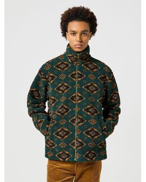Wrangler Casey Shearling Jacketm - Grün