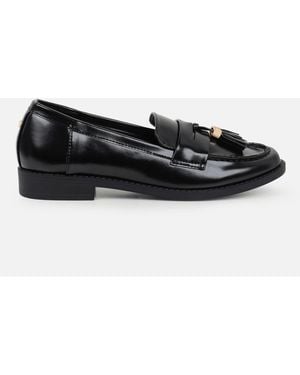 SIMMI Yaya Tassel Loafers - Black