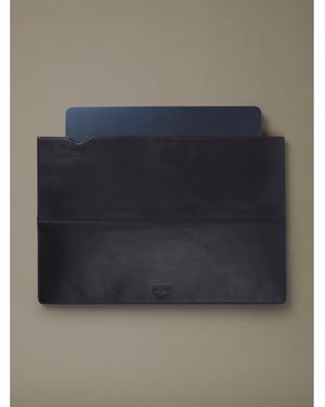 aubi Alma Laptop Sleeve Wallet - Blue