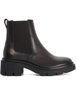 Dune Padelle Ankle Boots - Black