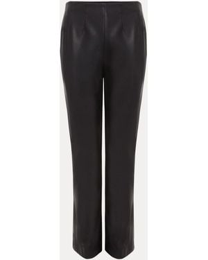 Phase Eight Mya Pu Pants - Black