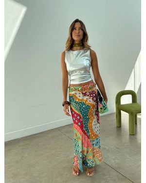 Never Fully Dressed Paisley Dorris Skirt - Green