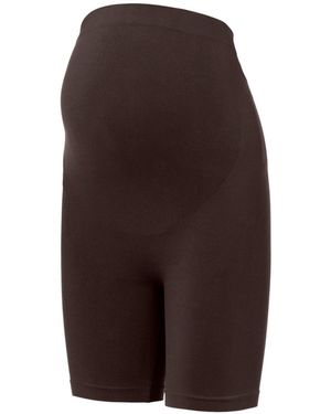 Mama.licious Maternity Seamless Leggings - Brown
