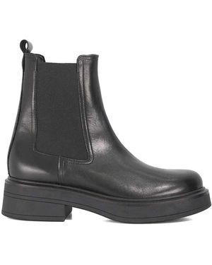 Dune Palomie Chunky Sole Chelsea Boots - Black