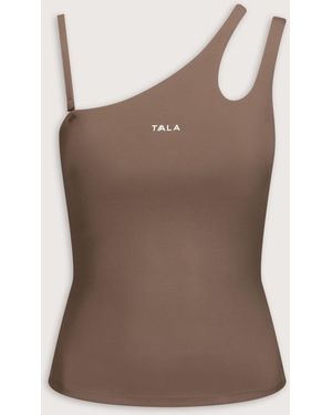 Tala Skinluxe Asymmetrical Vest - Brown