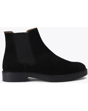 KG by Kurt Geiger Douglas Suede Boots - Black